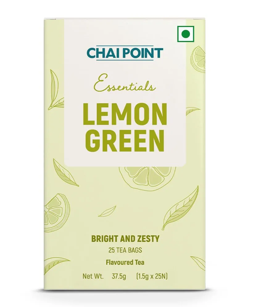 Chai Point Lemon Green Tea – 25 Tea Bags